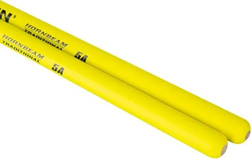 Kaledin Drumsticks 7KLHBYL5A Yellow 5A Барабанные палочки.