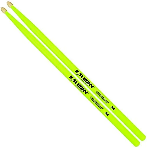 Kaledin Drumsticks 7KLHBYL5A Yellow 5A Барабанные палочки.