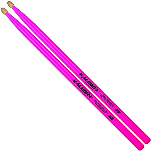 Kaledin Drumsticks 7KLHBPK5B Pink 5B Барабанные палочки.