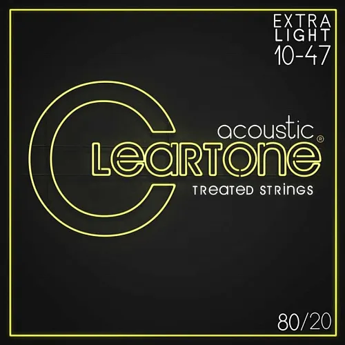 Cleartone 7610 80/20 (10-47) Комплект струн для акустической гитары.